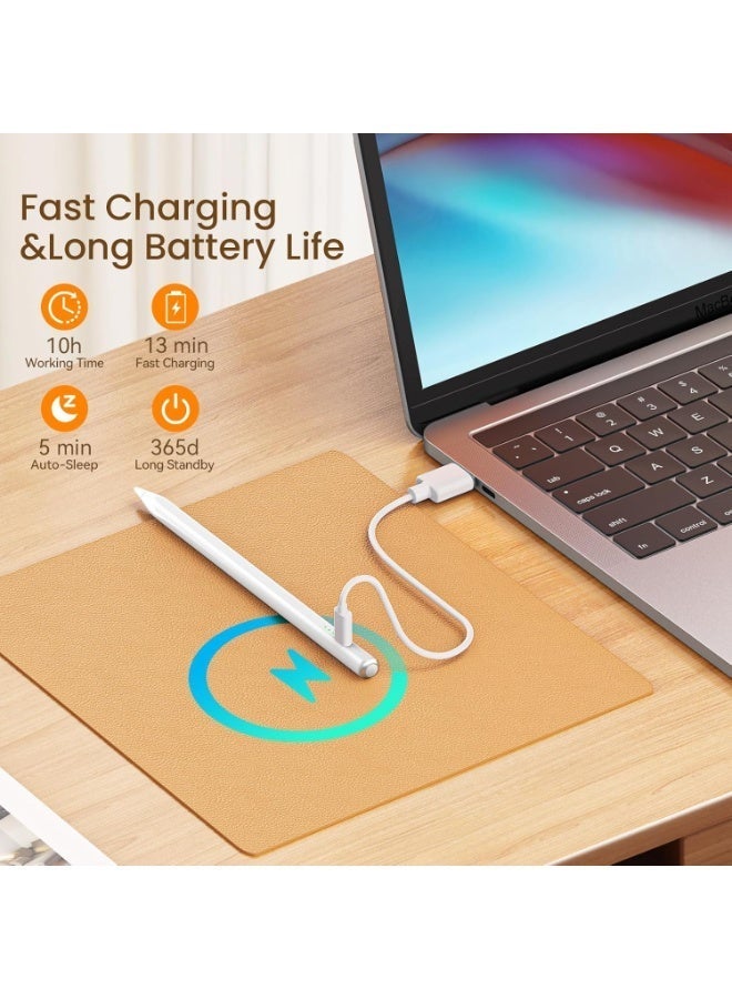 بواي قلم شاشة لجهاز iPad مع وظيفة رفض راحة اليد، قلم نشط متوافق (2018-2025) Apple iPad Pro 11/12.9 بوصة، iPad 10/9/8/7/6th، iPad Air 5/4/3 الجيل، iPad Mini 6/ الجيل الخامس - Image 5